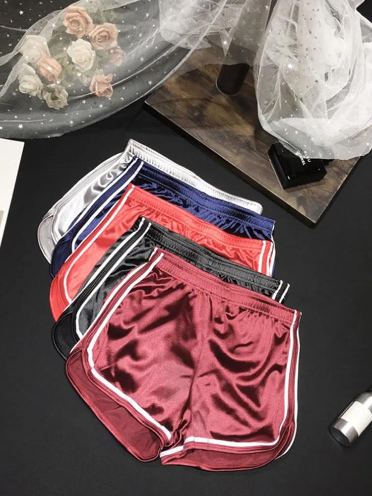 Nouveau 2023 femmes Shorts été soie mince plage décontracté blanc Egde Shorts chaud