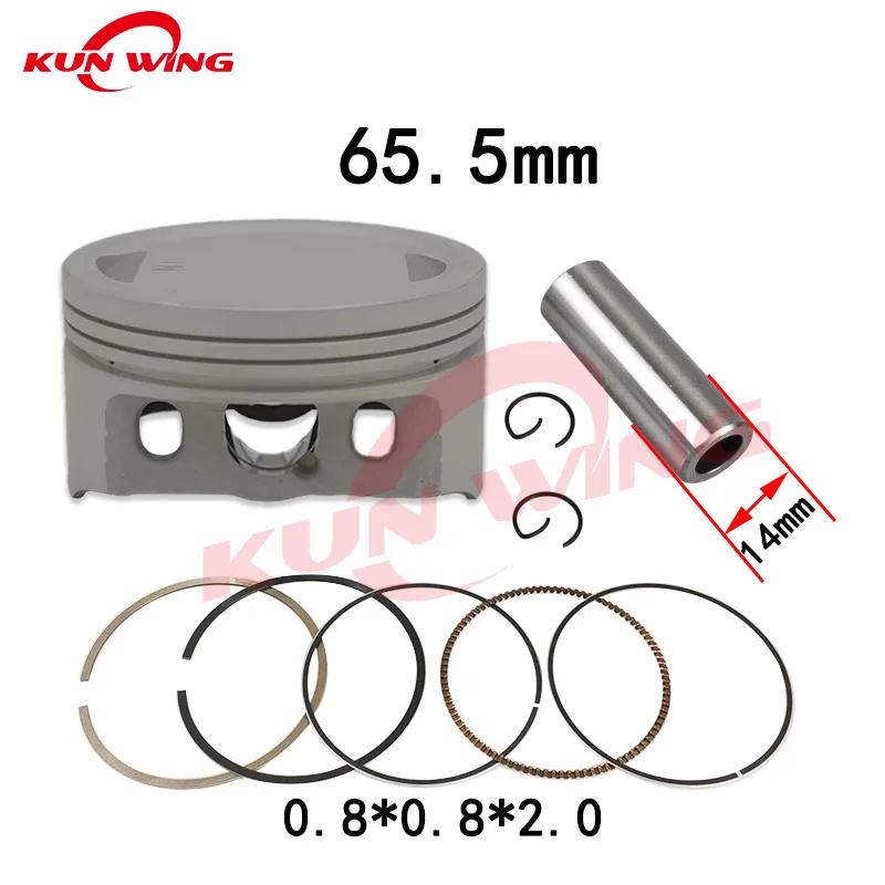 Kit de Piston à gros alésage 63.5mm 65.5mm (broche 14mm) pour Honda XR150L XR150LEKE CBF150 CBF 150