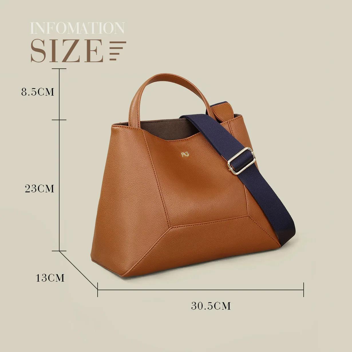 Sacs fourre-tout de luxe PG grande capacité pour femmes 2026 – Sac à bandoulière classique et tendan