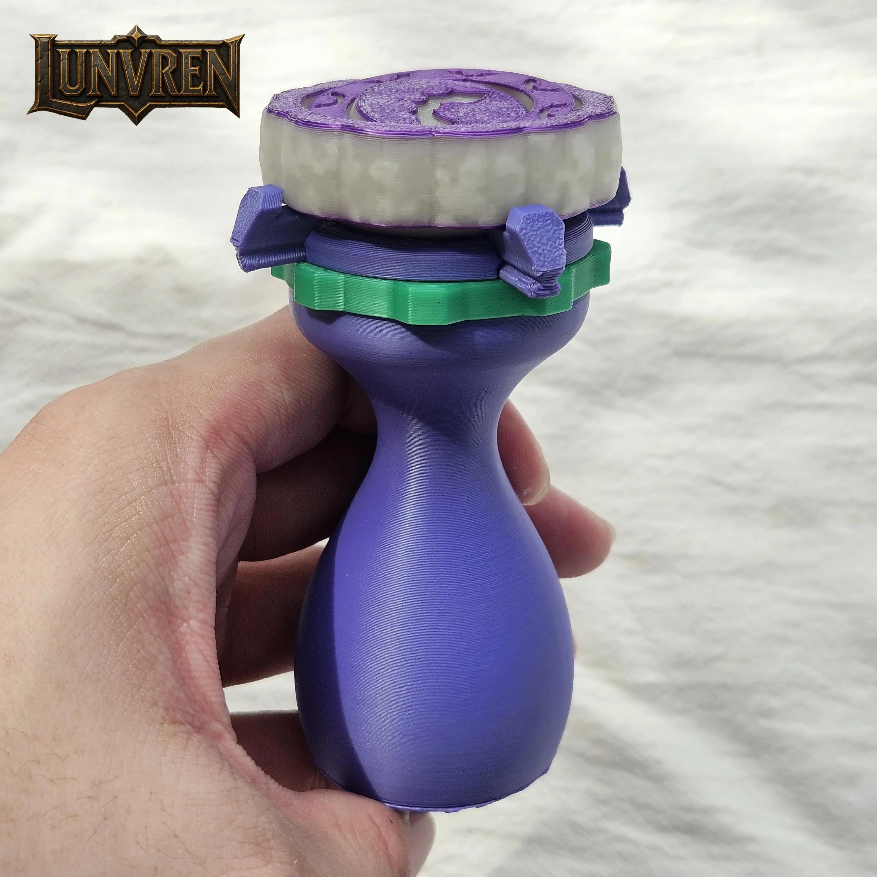 40k, Manche de peinture D&D - Poignée ergonomique, Compatible avec les bases de 20 à 50 mm - Campagn