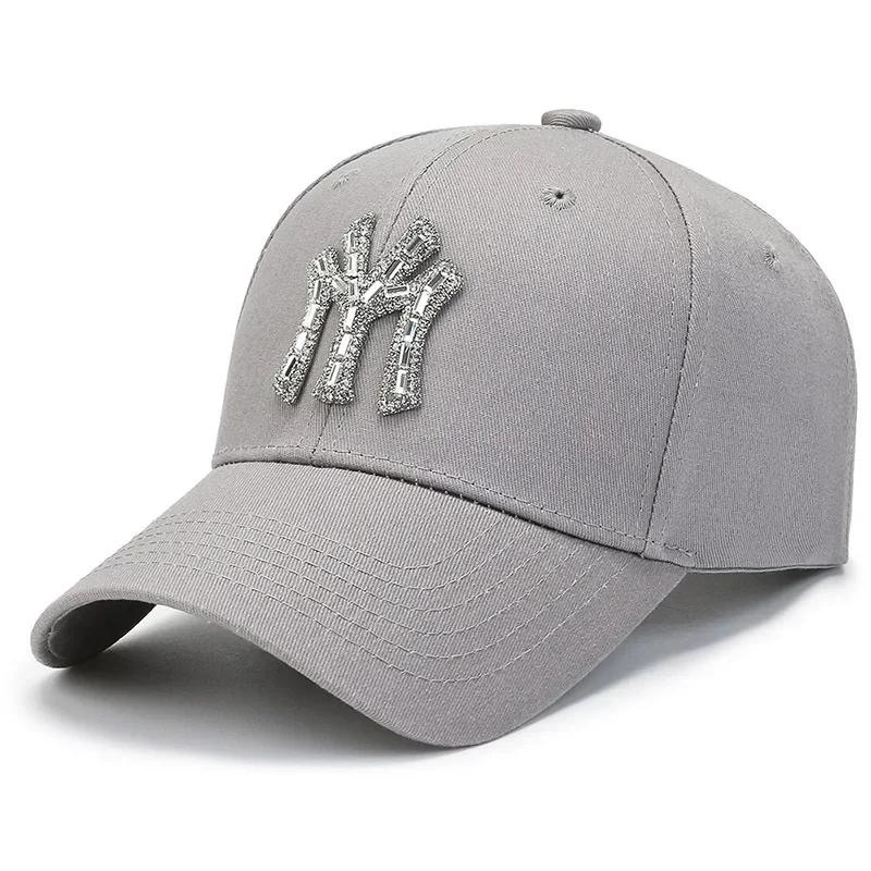MY Rhinestone chapeau femme printemps et automne rue décontracté en plein air canard langue casquett