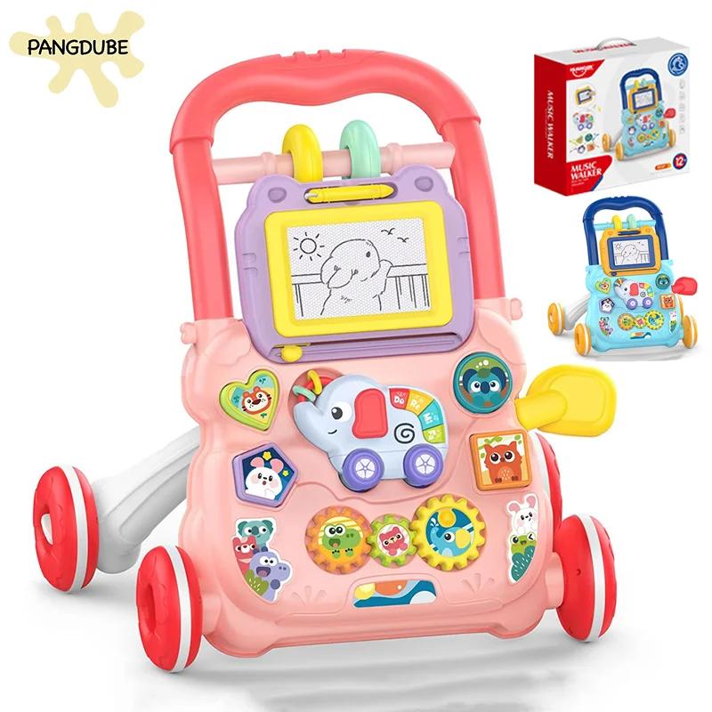 PANGDUBE Déambulateur éducatif précoce pour bébé avec jouet d'artboard Activités pour bébé Apprentis