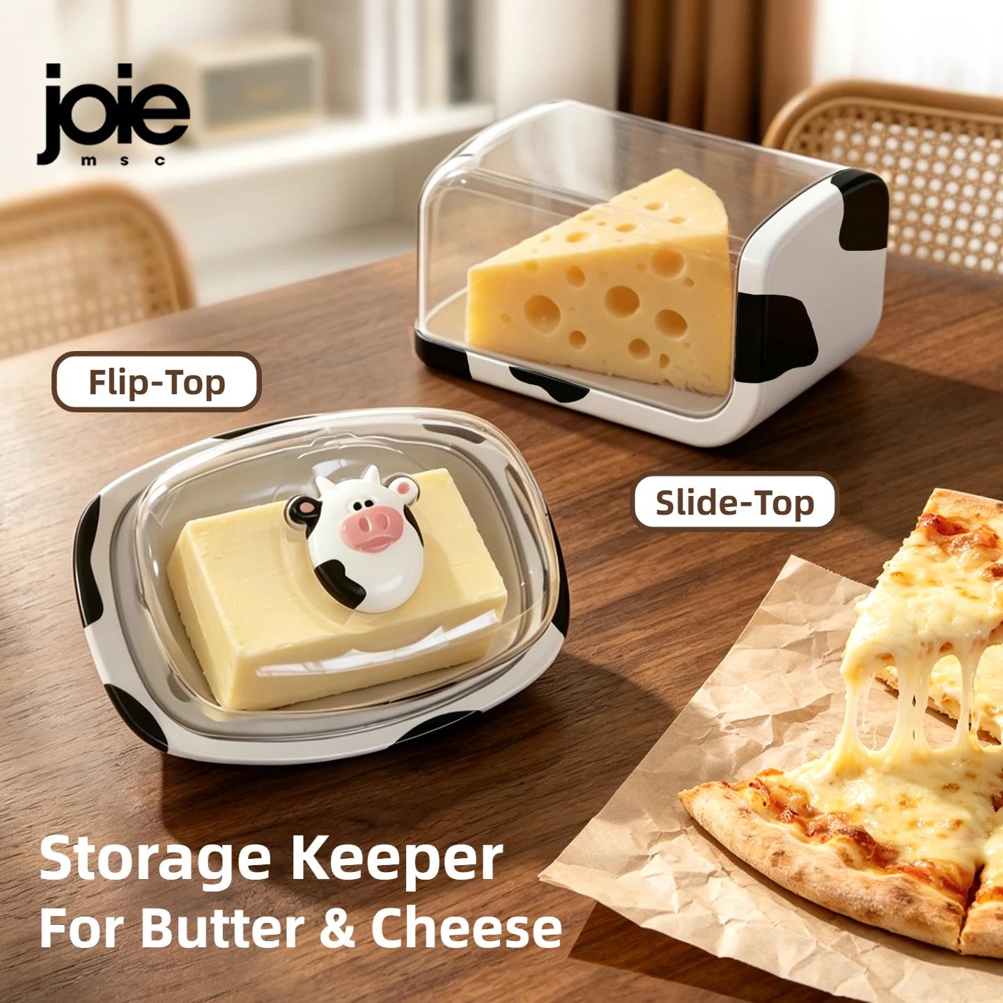 Joie MooMoo plat à beurre avec couvercle récipient à beurre boîte de rangement de beurre pour réfrig