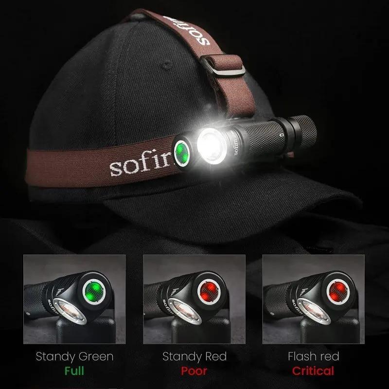 Sofirn-Lampe de sauna LED éventuelles 40, XPL sous strada 18650 Type C, lampe de poche aste 18350 av