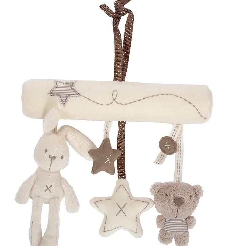Poussette pour bébé, jouet suspendu, berceau Mobile, hochet Animal Musical, siège de voiture de voya
