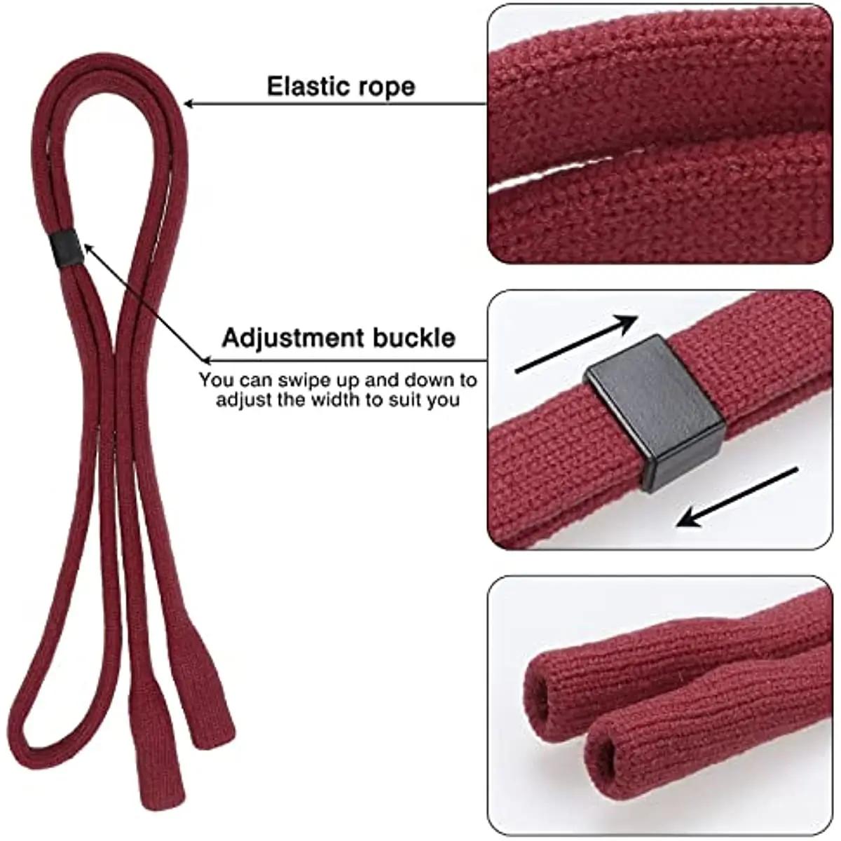 Sangle de support de chaîne de lunettes-câbles de sangles de lunettes pour hommes femmes-supports de