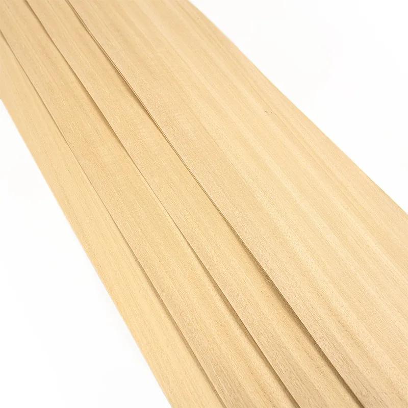 Placage en bois Koto naturel de 0.5mm d'épaisseur, pour raquettes Guzheng, guitare et Tennis de Tabl