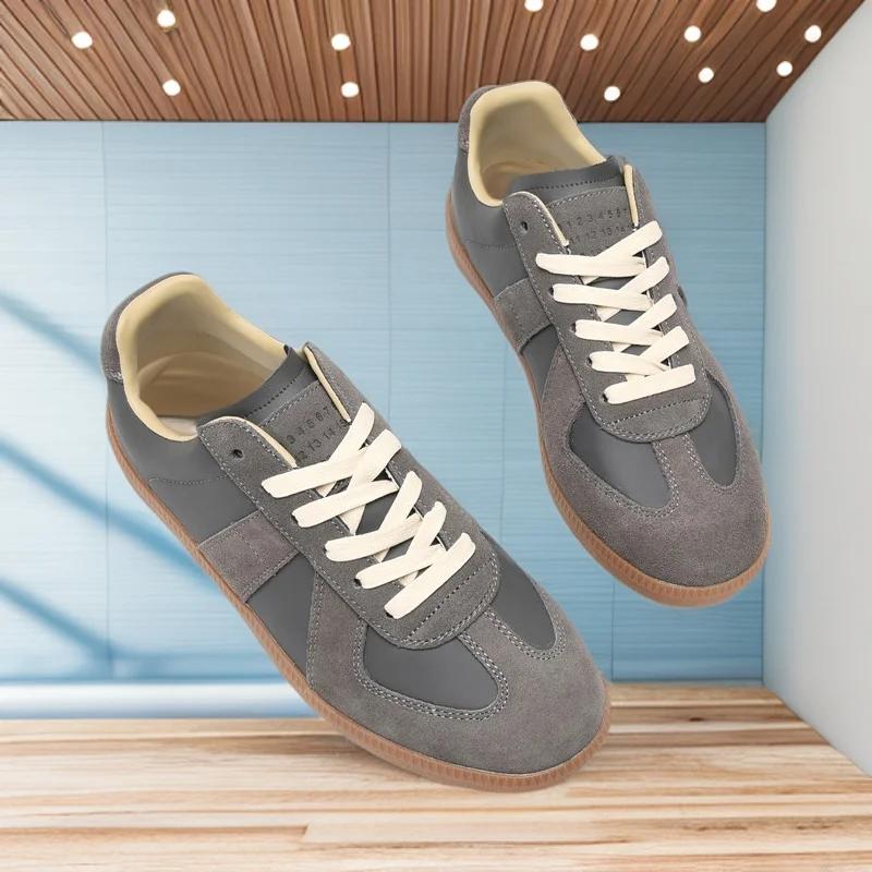 Baskets décontractées respirantes pour hommes, chaussures de course tendance, mocassins de sport pou