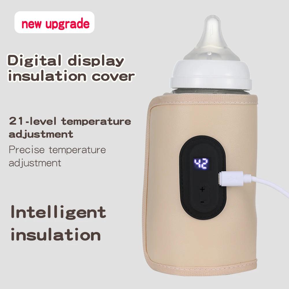 Chauffe-lait pour bébé chauffe-biberon pour bébé, chauffe-biberon USB Portable pour voiture, accesso