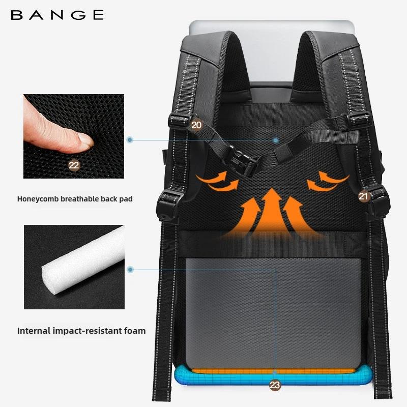 BANGE nouveauté continuer 40L extensible intégré pompe de Compression sous vide hommes étanche voyag