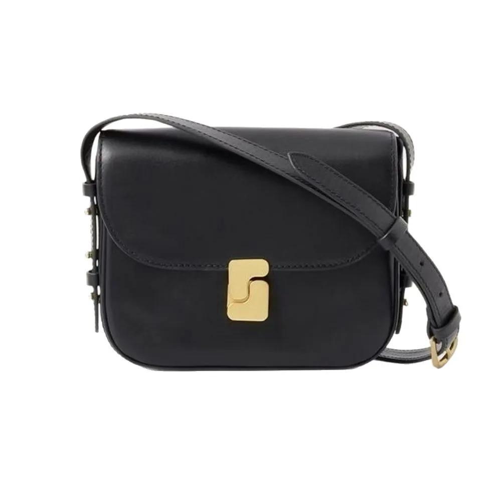 Nouveau sac pour femme au design français de niche, sac carré rétro en cuir, petit sac tofu, sac à b