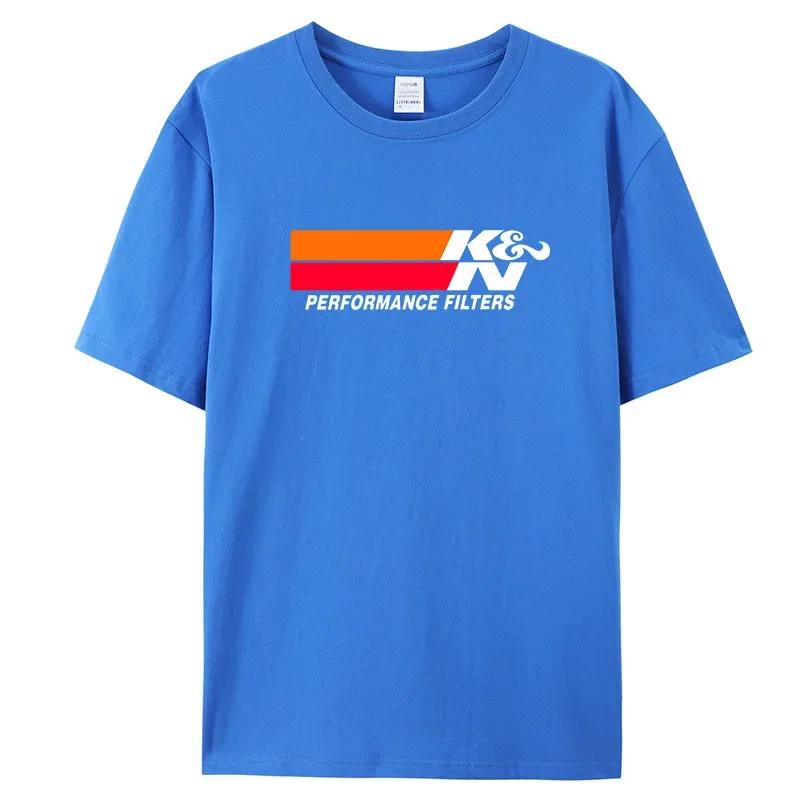 Nouveau T-ShirtK & N haute Performance filtres à Air et à huile prises d'air hommes coton Cool Haraj