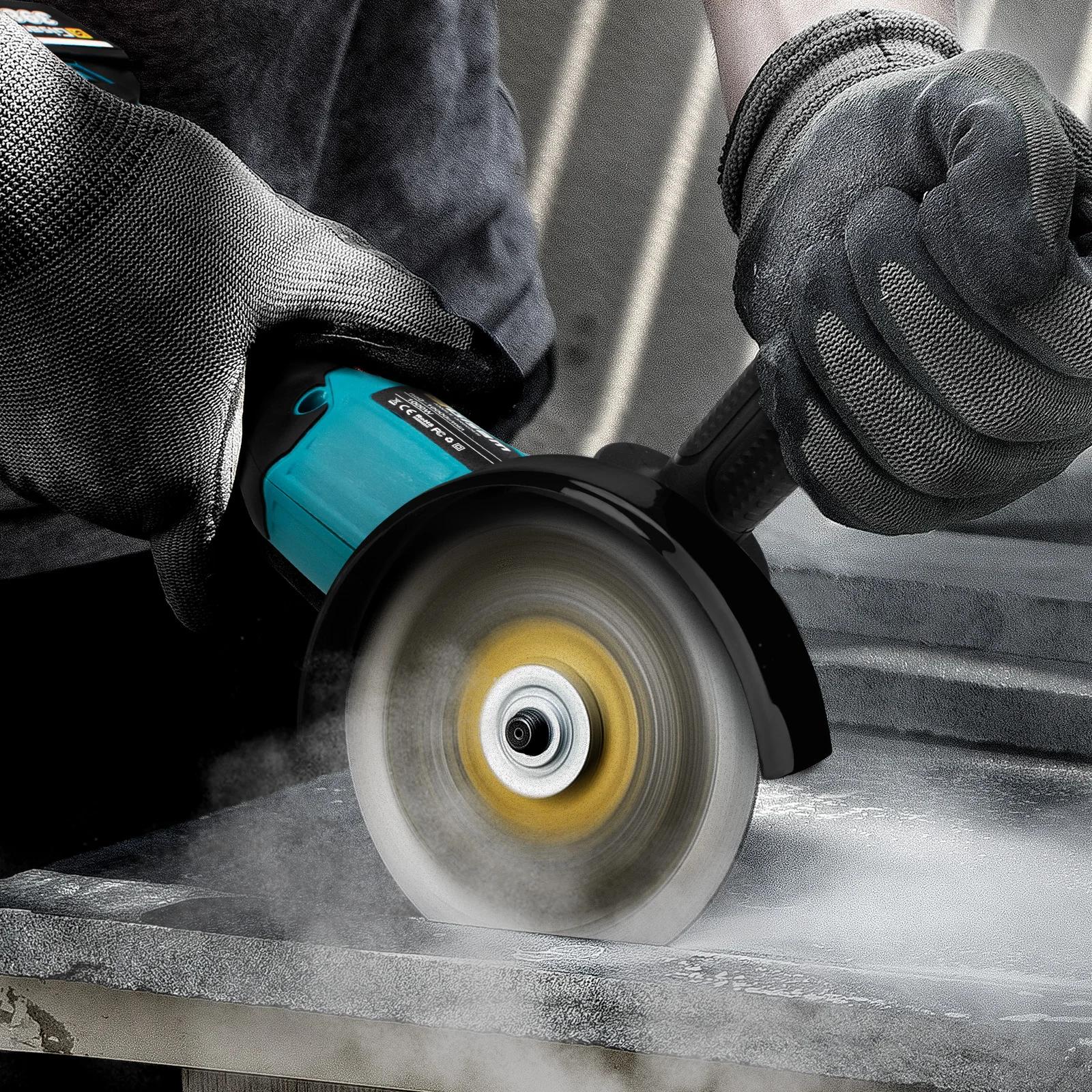 Gami 125MM meuleuse d'angle électrique sans brosse vitesse Variable M14 Machine de découpe outil de