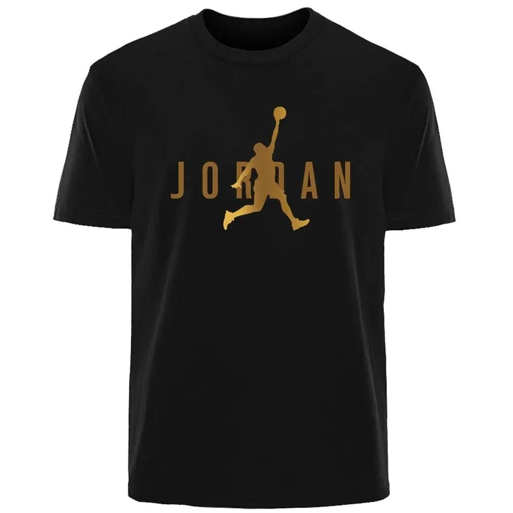 2025 hommes nouveau haute qualité à manches courtes T-shirt coton Absorption de la sueur imprimé spo