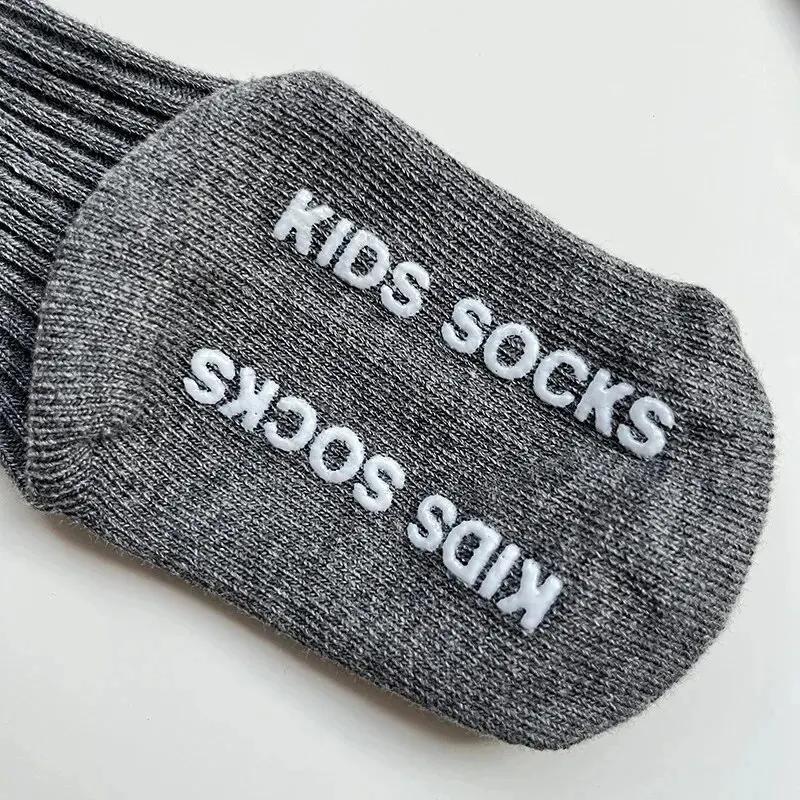 Chaussettes en coton à rayures pour bébés garçons et filles, 3 paires/lot, chaussettes souples pour
