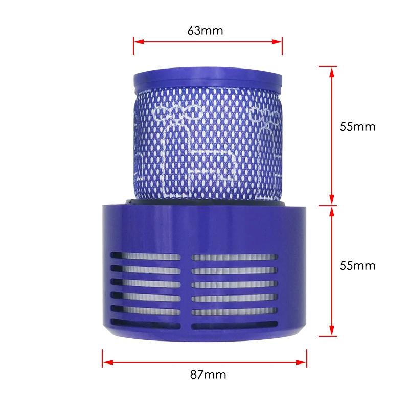 Grande unité de filtre lavable pour aspirateur sans fil Dyson V10 Sv12 Cyclone Animal Absolute Total