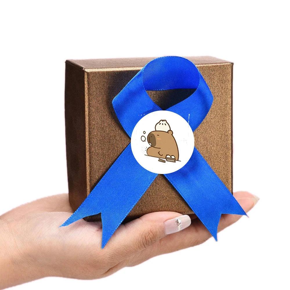 500 autocollants/rouleau Capybara mignons, imperméables, esthétiques, décoratifs pour bagages, ordin