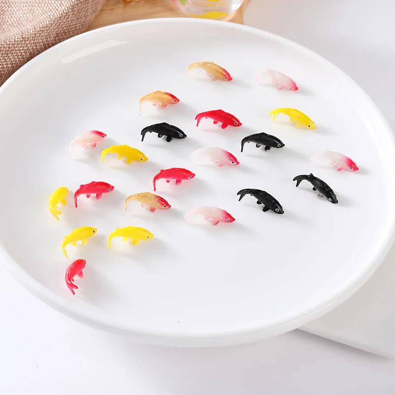 Mini modèle Miniature de poisson, poisson, carpe, Animal de Simulation, jouets pour enfants, bricola