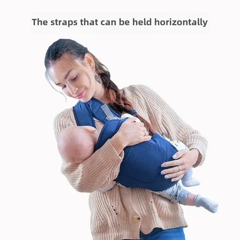 Porte-bébé de sécurité pour sortir, porte-bébé multifonctionnel à bandoulière, quatre méthodes avant