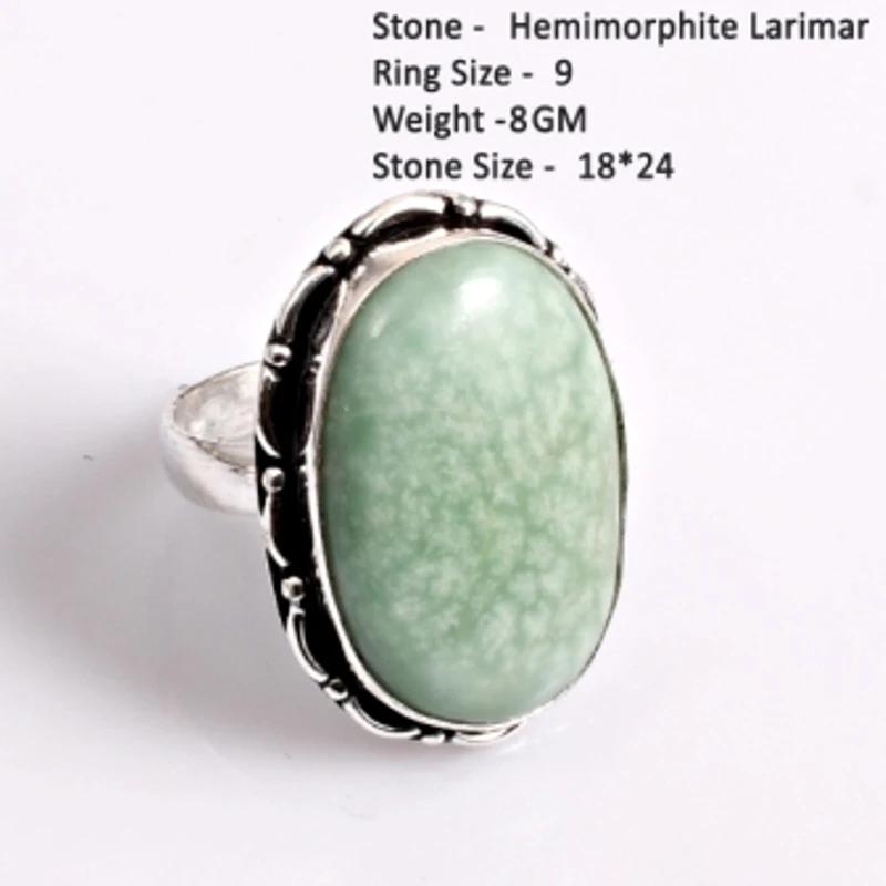 Bague en Amazonite, Turquoise, Agate, Charoïte, Labradorite, Ambre, Citrine, Topaze Bleue, Améthyste