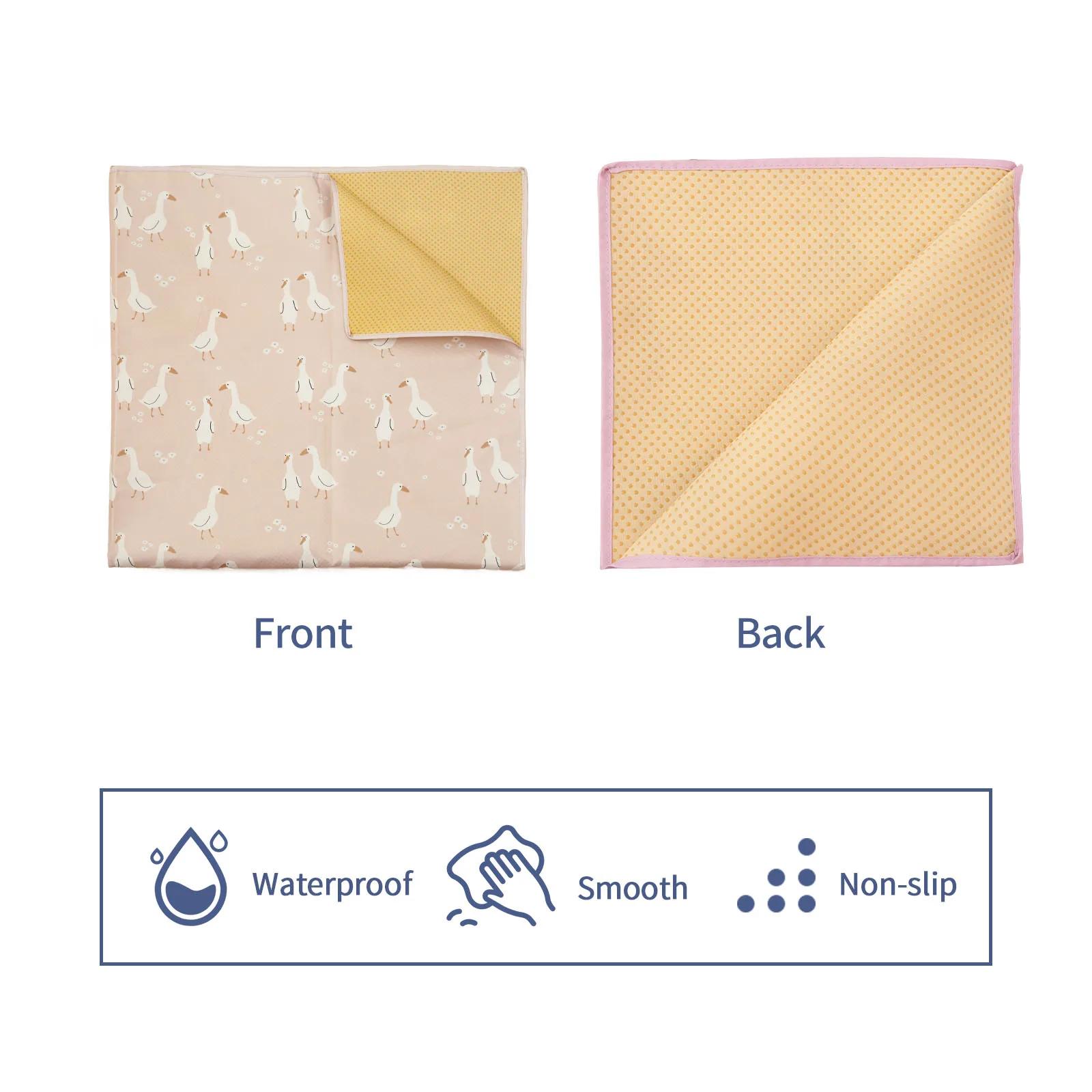 HappyFlute – tapis Splat pour sous chaise haute/Arts/artisanat, lavable, imperméable, antidérapant,