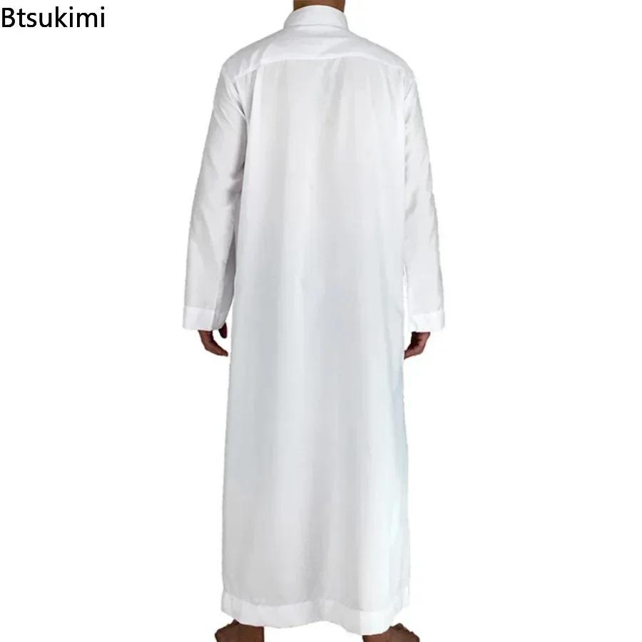 Vêtements islamiques hommes longueur à manches longues en vrac hommes musulmans arabie saoudite Paki