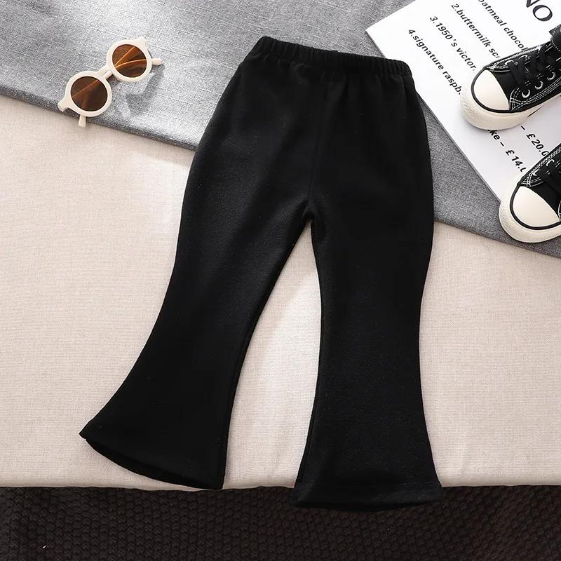 Printemps automne bébé filles pantalon Version coréenne enfants pantalons évasés 1-6 ans enfant Legg