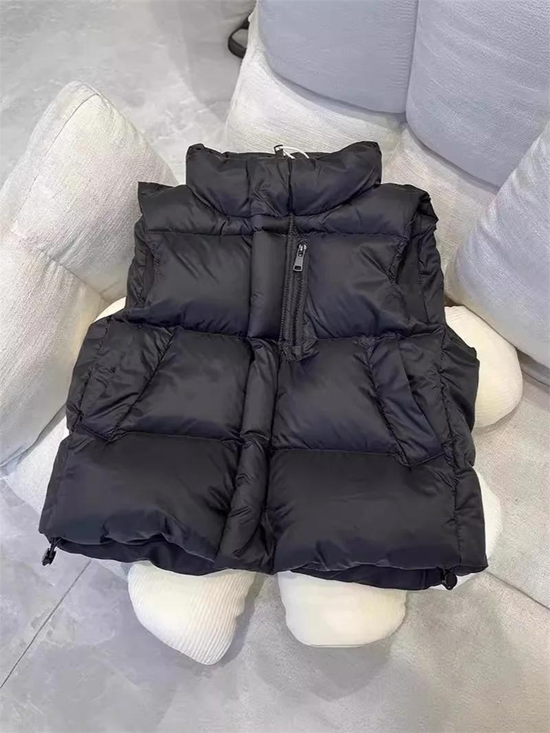 Veste en Duvet pour Garçon et Fille, Gilet Épais, en Coton, pour Adolescent de 4 à 12 ans, Nouvelle
