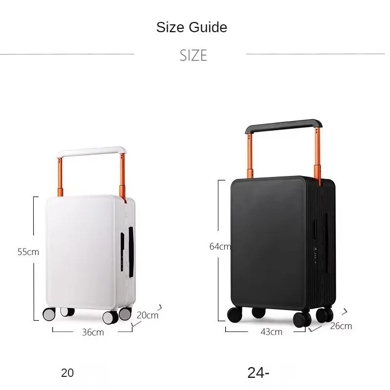 BunnyFly bagages tendance large chariot Spinner extérieur grande capacité valise de voyage bagages r