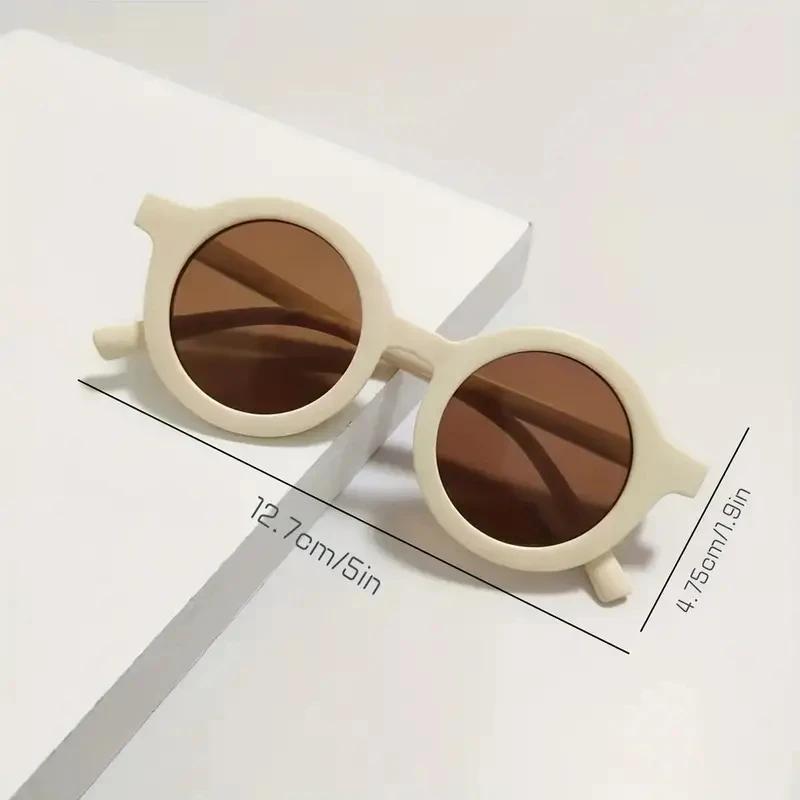 Lunettes de soleil mignonnes pour bébé, lunettes de soleil pour enfants, outil de photographie en pl