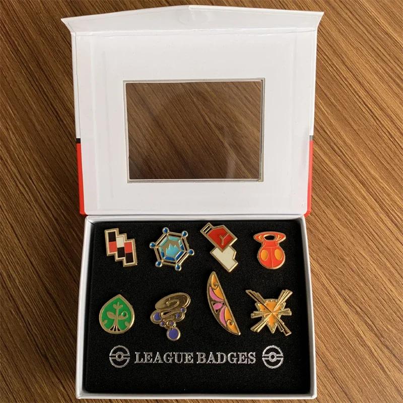 Danemark ge en métal Pokemon League Dean M pour enfants, figurines d'anime, monstre de poche, roi du