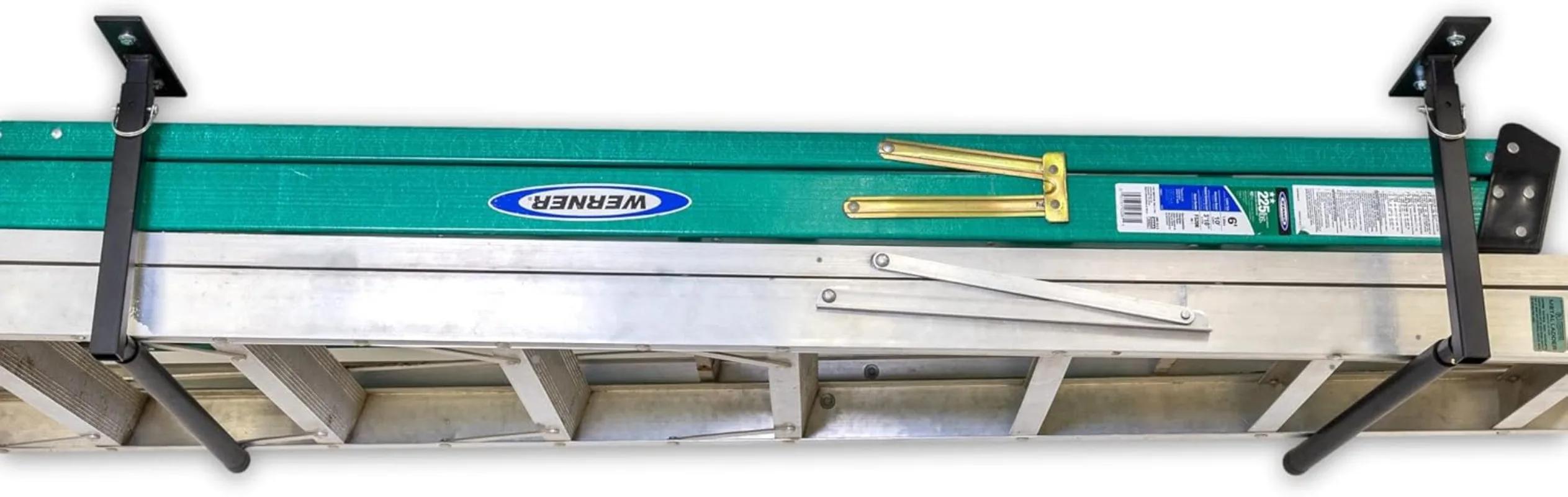 Support de plafond réglable – Support d'échelle de plafond de garage Hi Port 2 | Rangement d'échel
