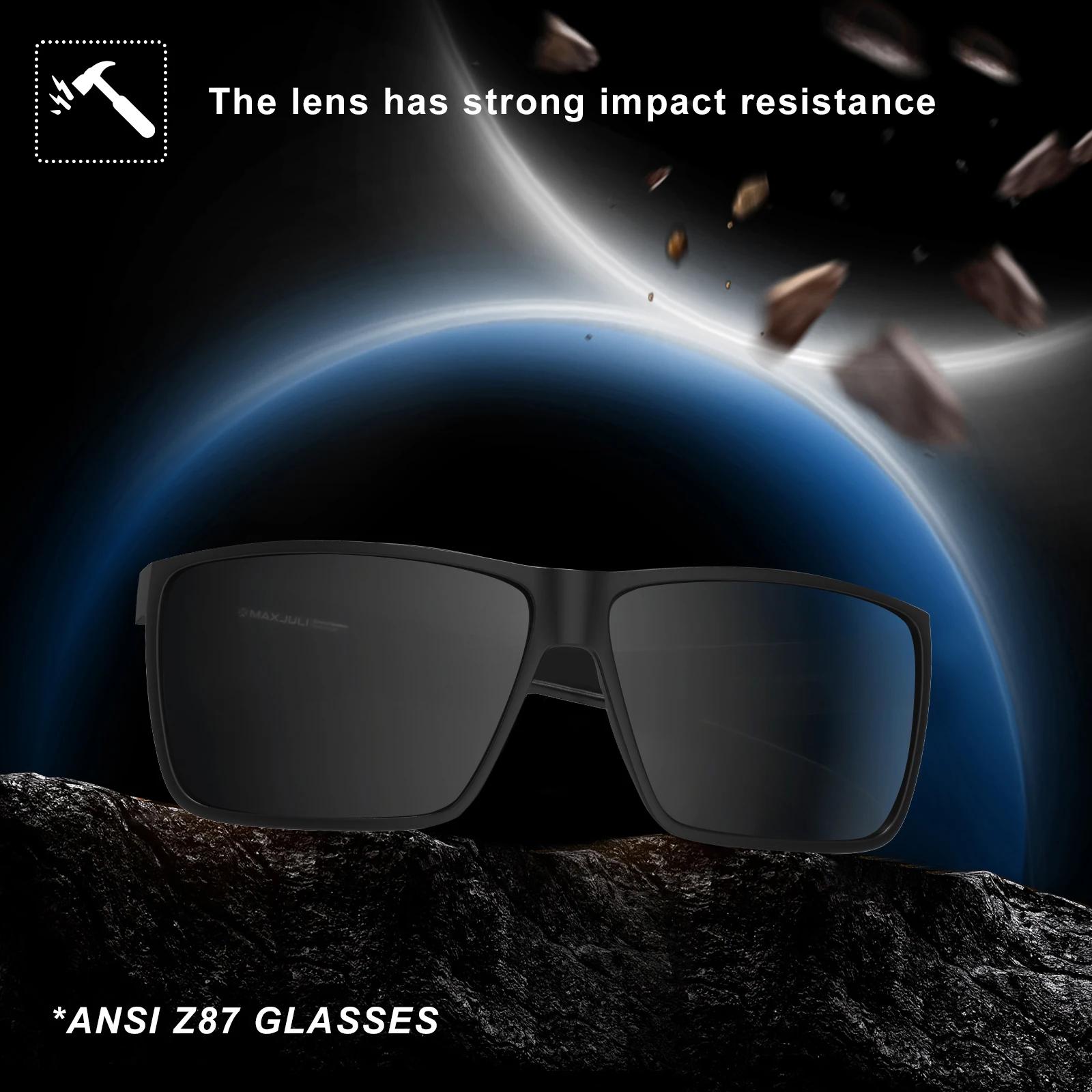 XL Z87 lunettes de soleil de Sport de sécurité hommes grandes têtes larges TR90 ultralégères UV400 n