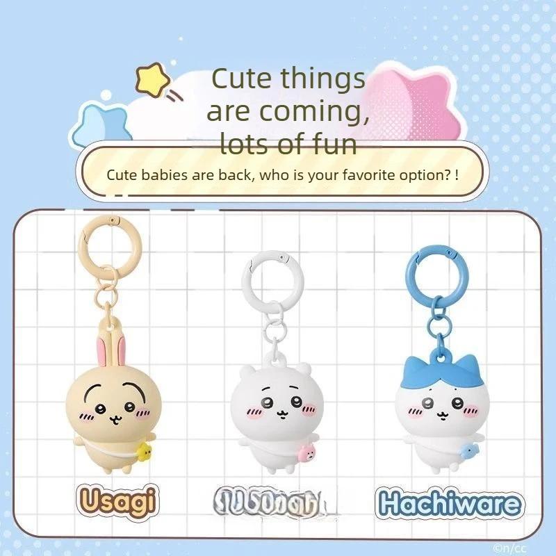 Chiikawa mignon créatif dessin animé pendentif Usagi Hachiware 3d pendentif cadeau porte-clés penden