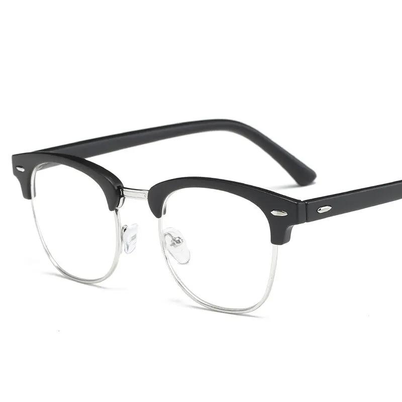 Hommes rétro anti-lumière bleue lunettes d'ordinateur lunettes de lecture et de jeu 2023