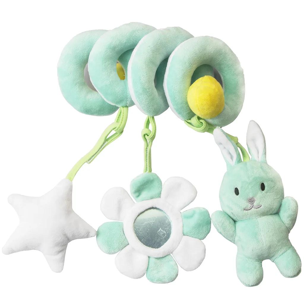 Siège auto pour bébé, activité en spirale, jouets suspendus, poussette, Bar, berceau, Mobile avec mi