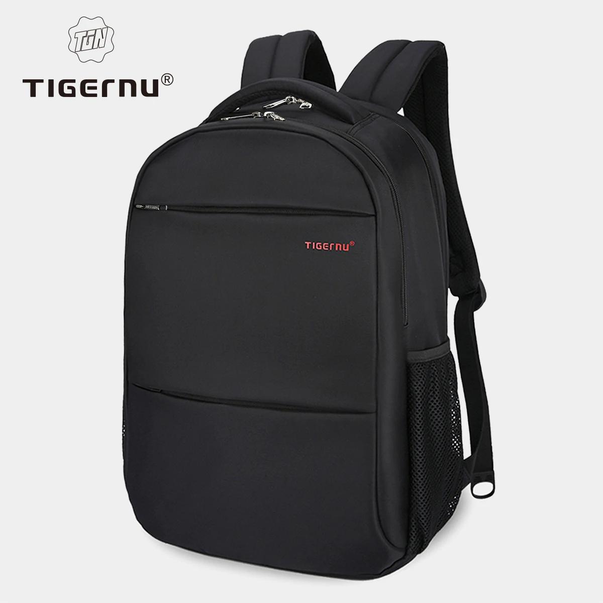 Tigernu hommes sac à dos femmes 15-17 pouces sac à dos étanche sac à dos pour ordinateur portable sa