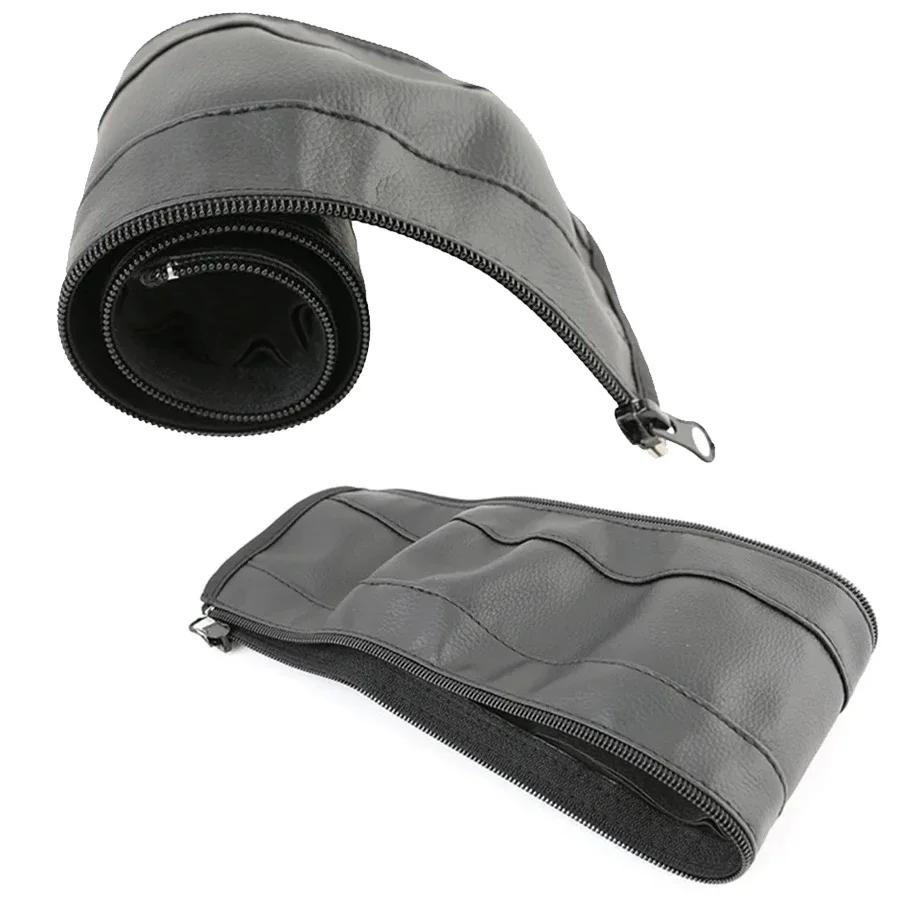 1/2 pièces bébé poussette accessoires accoudoirs couverture en cuir PU fermeture éclair universel ét