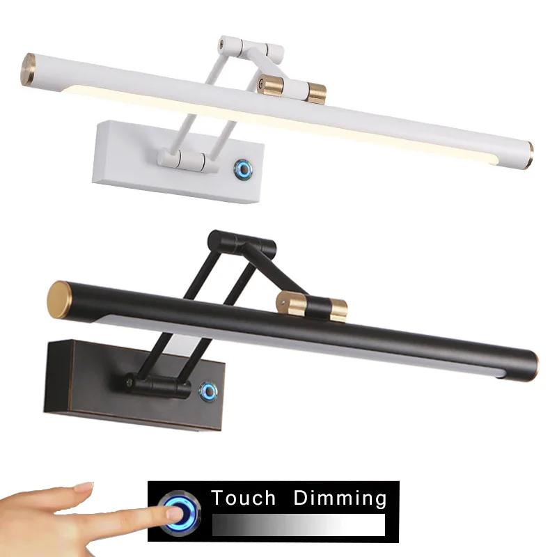 Miroir lumière mur LED lampe moderne salle de bain applique murale 43 cm 58 cm AC85 - 265 V éclairag
