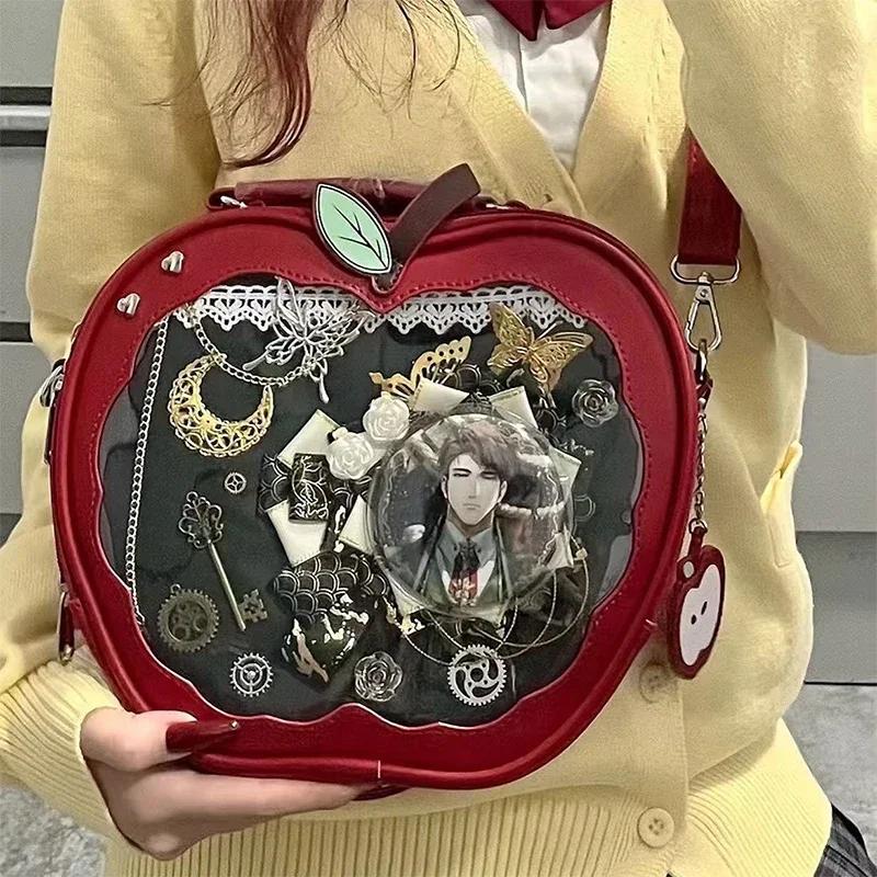 Sac Ita créatif pour femmes, sac à dos Ita original mignon Kawaii, sac bandoulière Harajuku pour fil