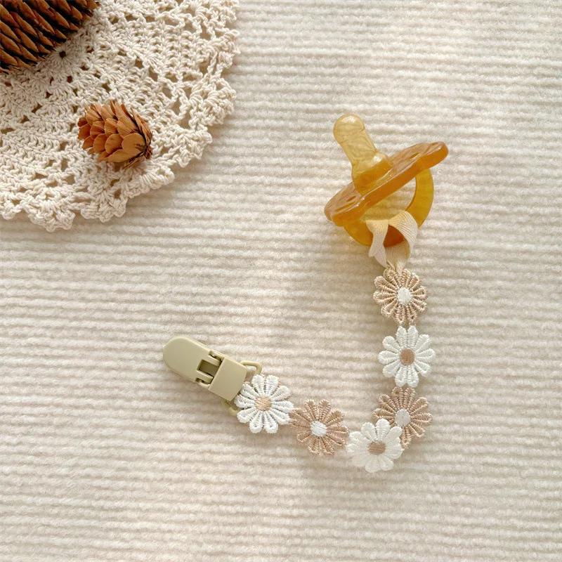 Attache-sucette AndrBaby Little Destroy pour tout-petits filles, clip de sucette, support de jouet r