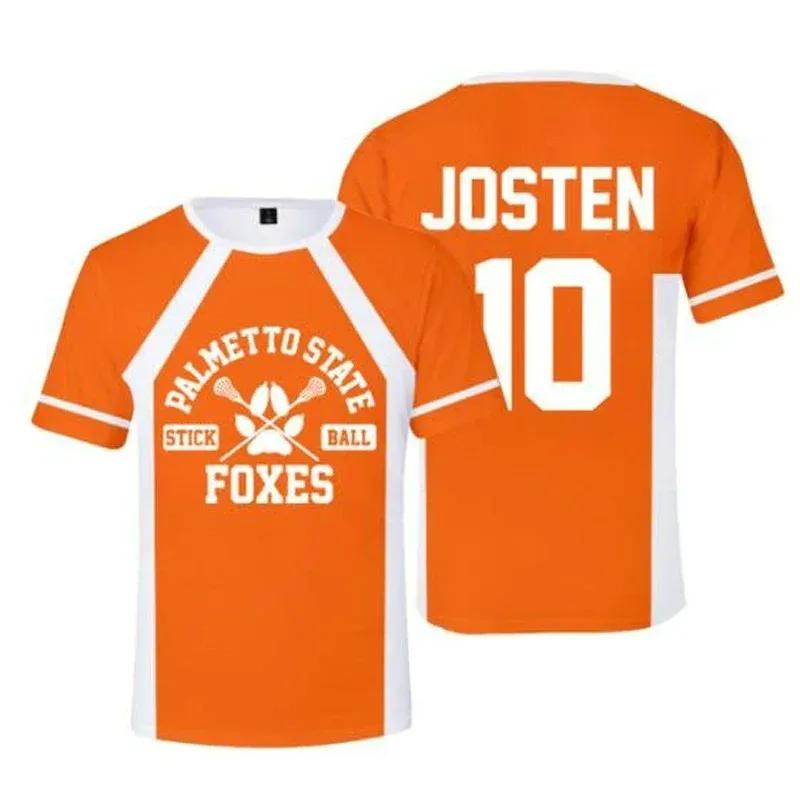 Cosplay Foxhole Court Palmetto State Foxes crosse Wilds Minyard Josten Style chemise de sport unisex