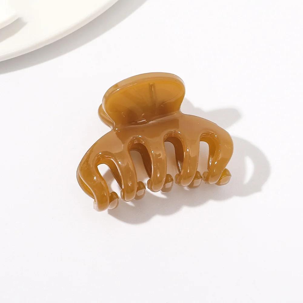 Pince à Cheveux en Forme de Petite Géométrie, Barrettes pour Femmes et Bol, Accessoires de Sauna, Ve