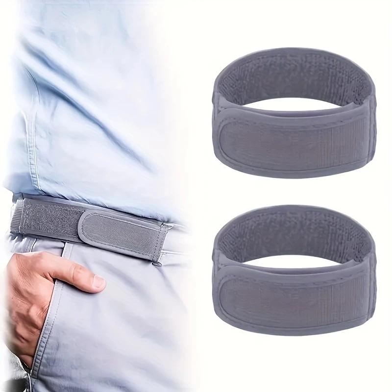 Ceinture élastique unisexe sans boucle, avec ceinture élastique invisible réglable, pour un usage dé