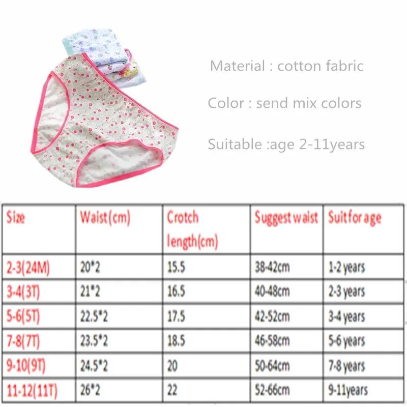 Sous-vêtements pour bébé, culottes pour enfants, slips pour filles de 2 à 12 ans, 12 pièces/lot