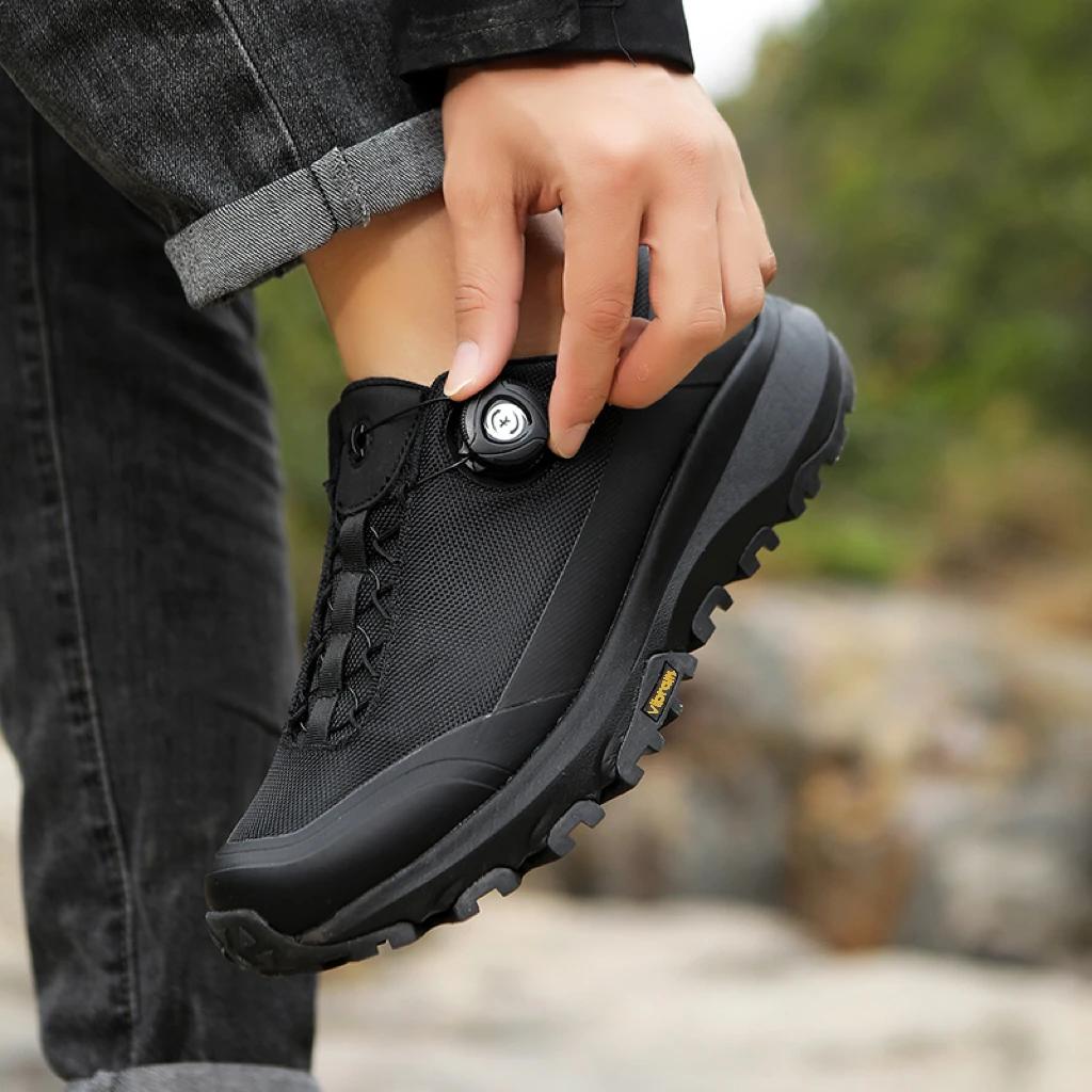 Chaussures de randonnée pour hommes, marque de haute qualité, chaussures de trekking et d'escalade,