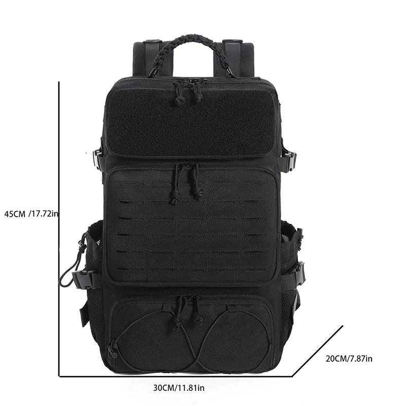 Sac polochon pour homme avec système modulaire de grande capacité, design multi-compartiments avec e