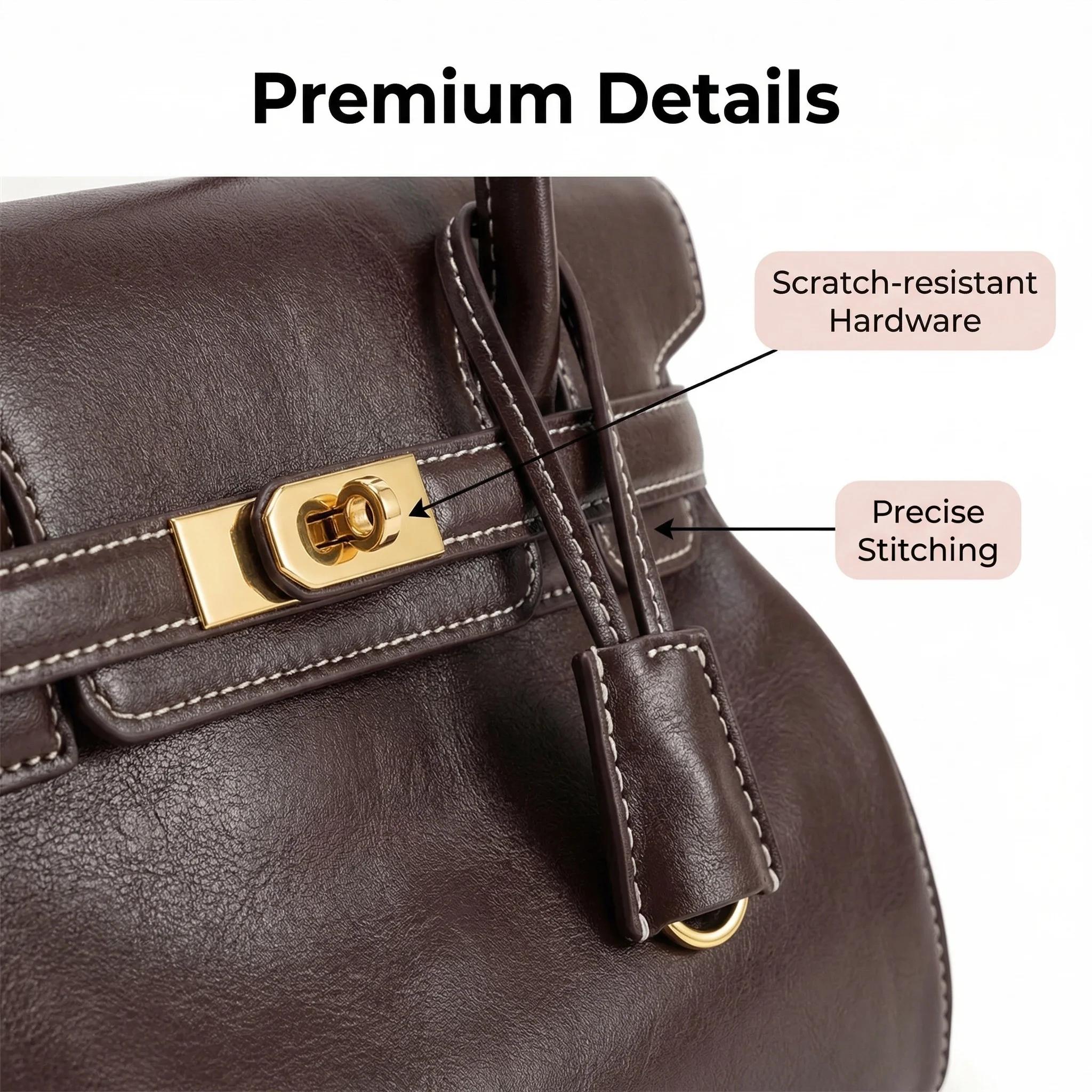 Nouveau sac à main en cuir souple pour femme JW PEI, tendance, avec boucle de verrouillage, petit de