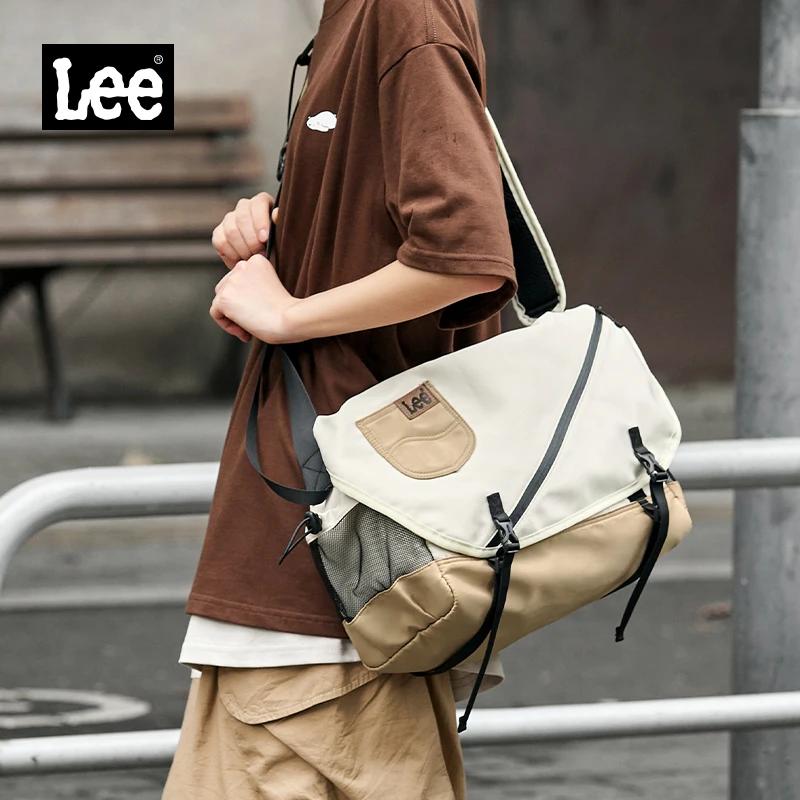 LEE unisexe imperméable à l'eau en Nylon voyage bandoulière sac à bandoulière femmes homme décontrac