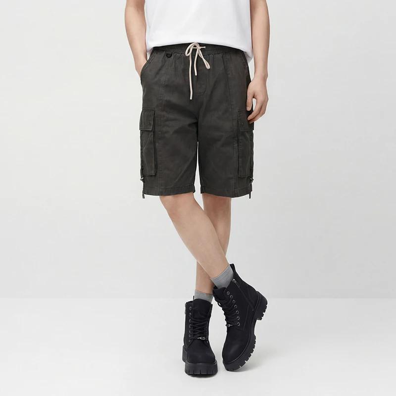 Shorts Homme Semir 2026 Rétro, Style Workwear, Très Amples, Longueur Genou, Décontractés, Tendance S